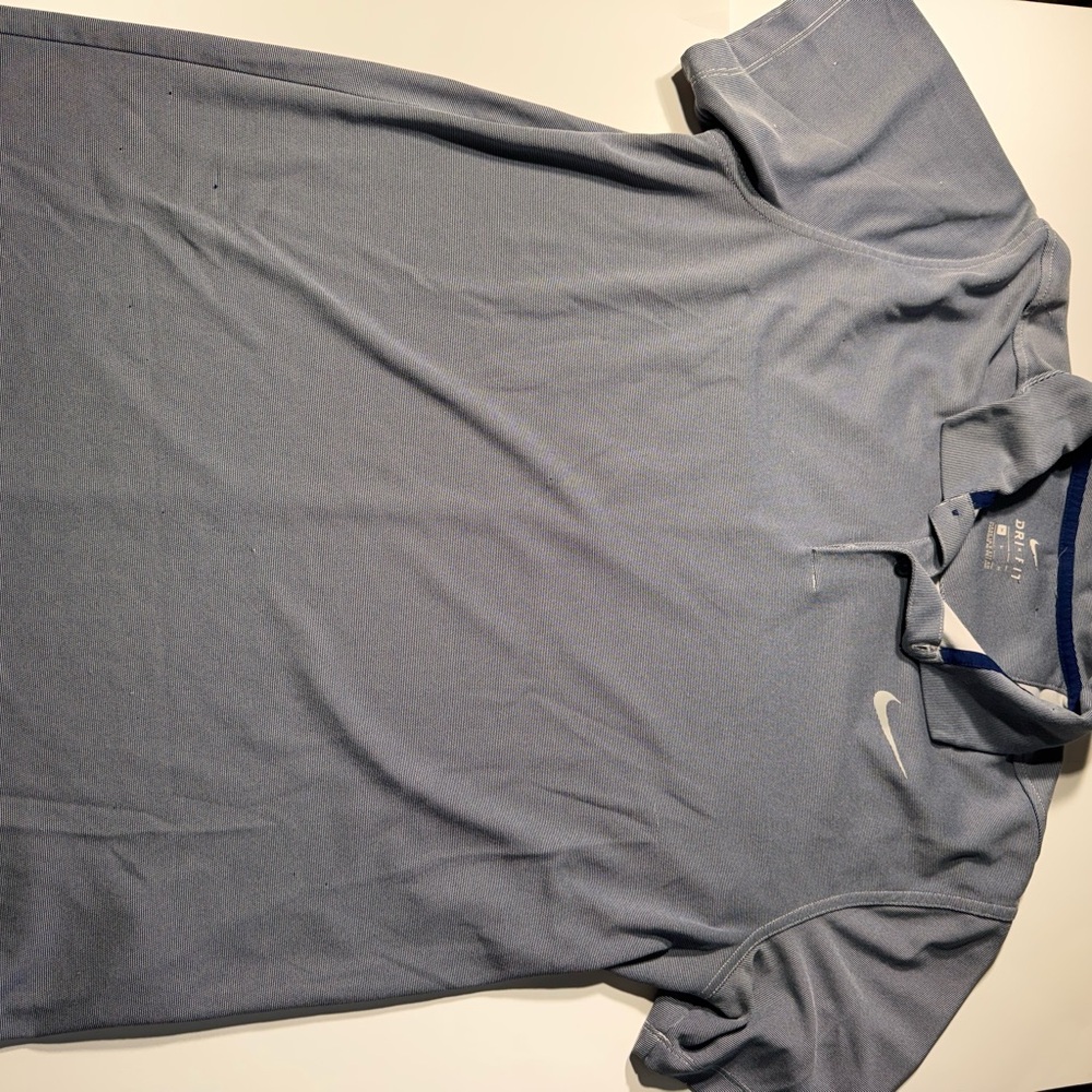 Men's Blue Nike Polo Shirt